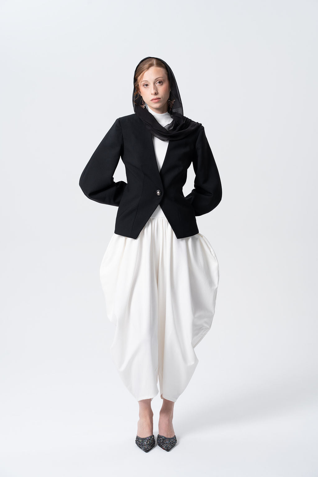The Amaan Chunni Blazer